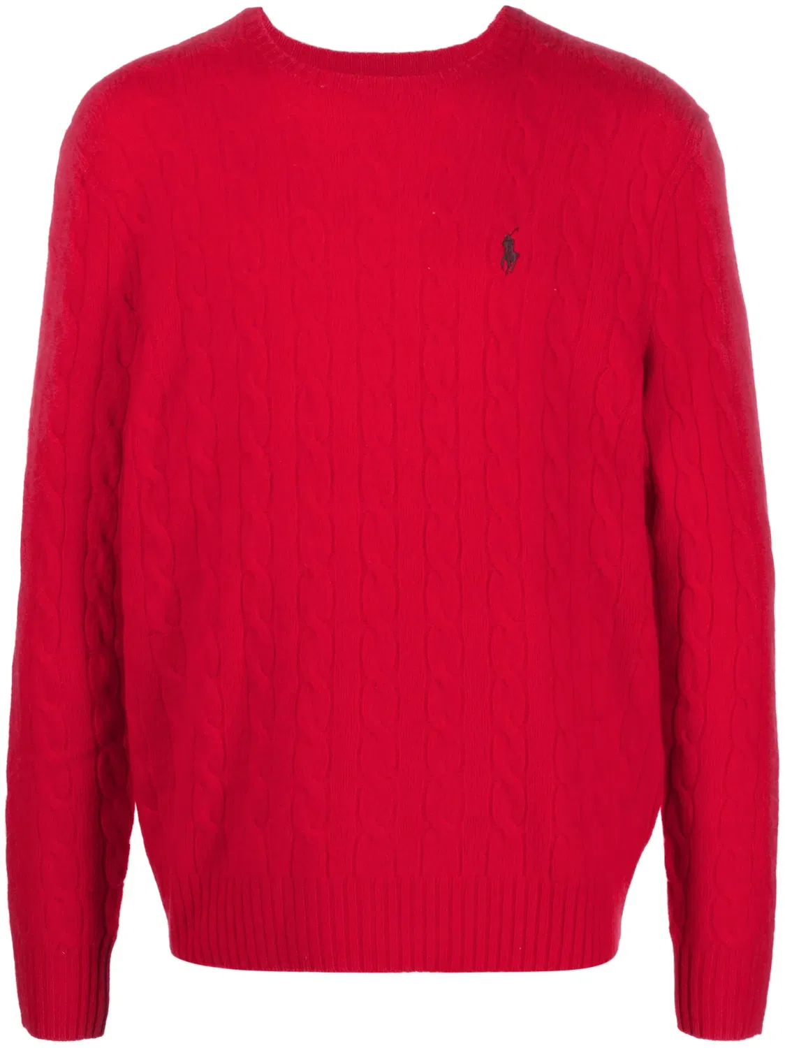 Джемпер из кашемира Polo Pony Polo Ralph Lauren, красный