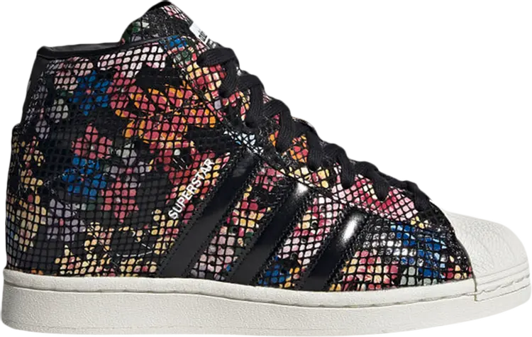 

Кроссовки Adidas Wmns Superstar Up 'Floral Twist', черный