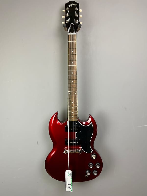 

Epiphone SG Special P90 2022 игристое бордовое