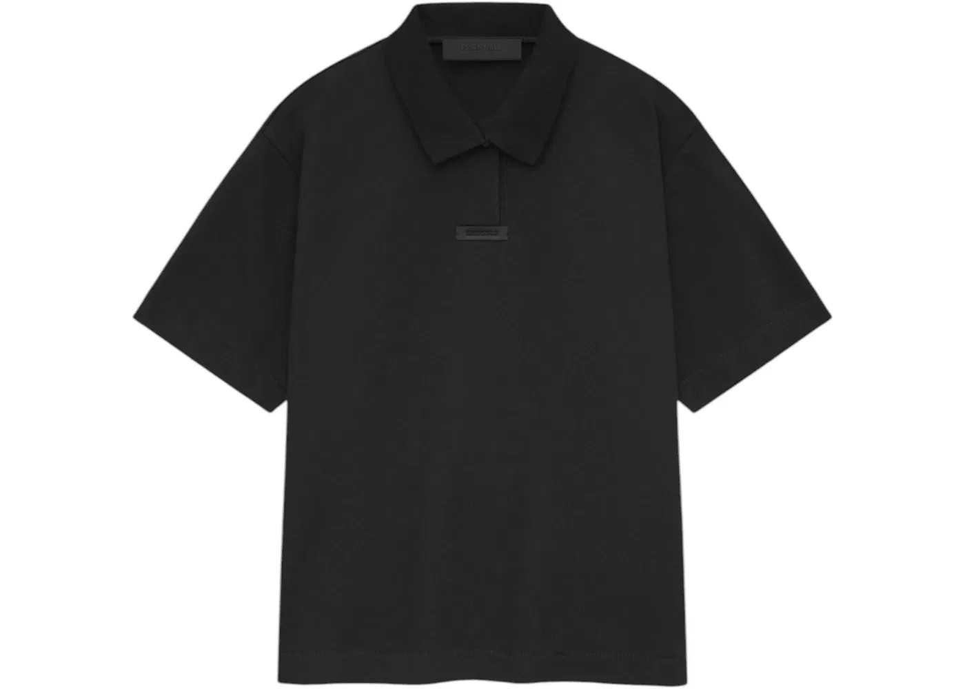 Мужское поло из пике Fear of God Essentials Polo (FW24), Black