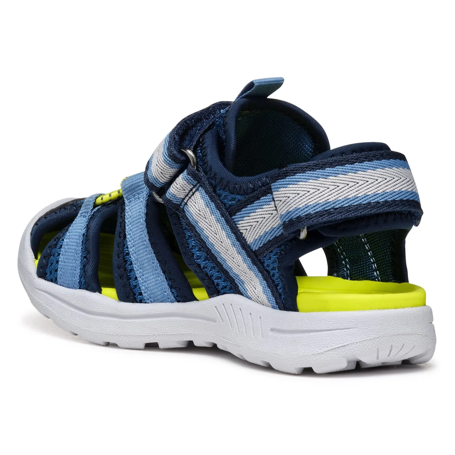 Детские треккинговые сандалии с защитой носка Geox, Navy/Blue — фото 3