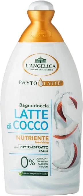Пена для душа с кокосовым молоком, L'Angelica Cosmetici, 520 мл