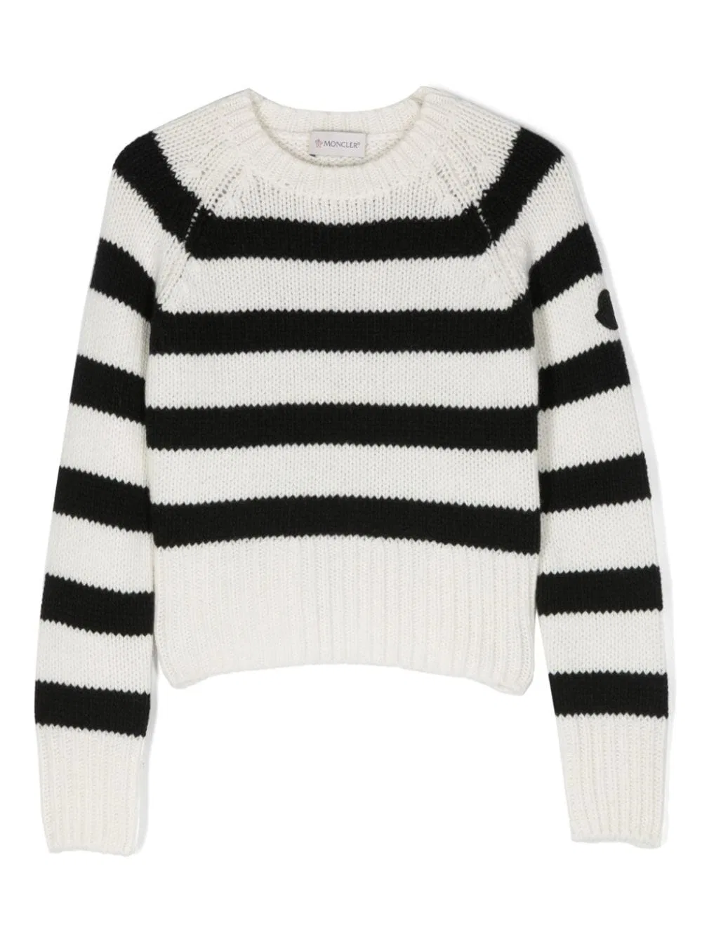 Джемпер из верблюжьей шерсти Moncler, White