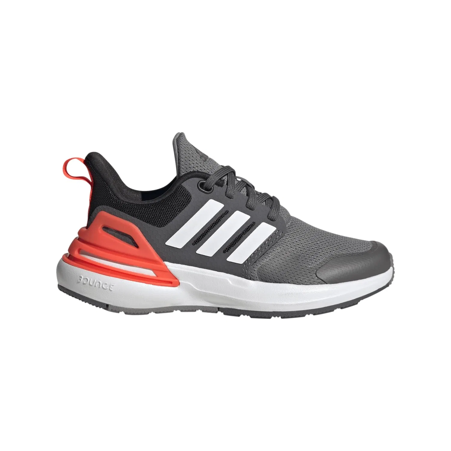 Детские кроссовки с контурной пяткой Rapidasport K Adidas, Grey Three Ftwr White Grey Five — фото 2