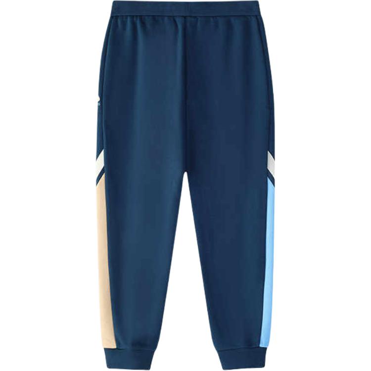 FILA KIDS Подростковые x YUANTIANZHI,LIANMINGKUAN вязаные спортивные штаны морской закатный синий — фото 3