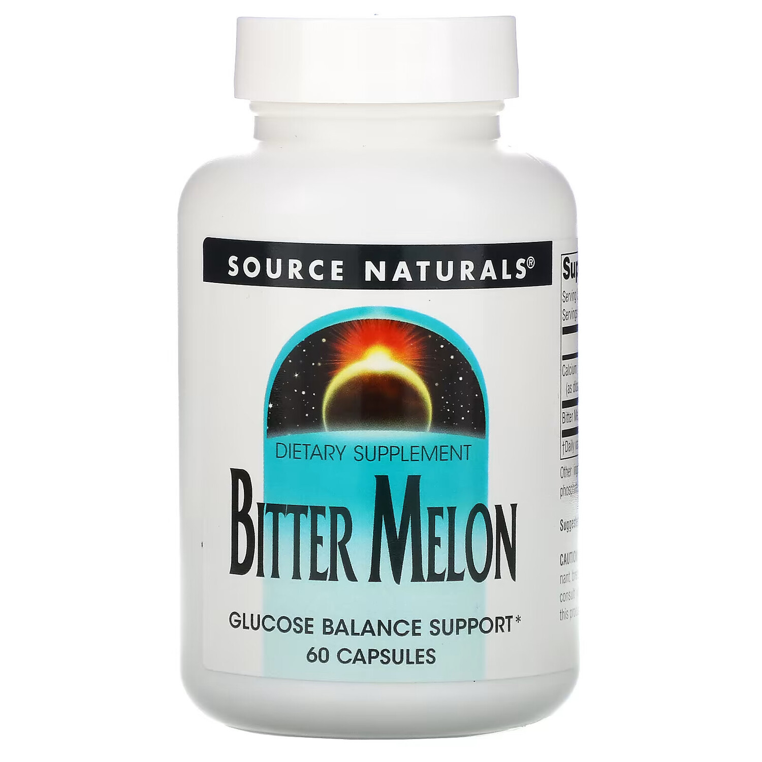 

Source Naturals, Китайская горькая тыква, 60 капсул