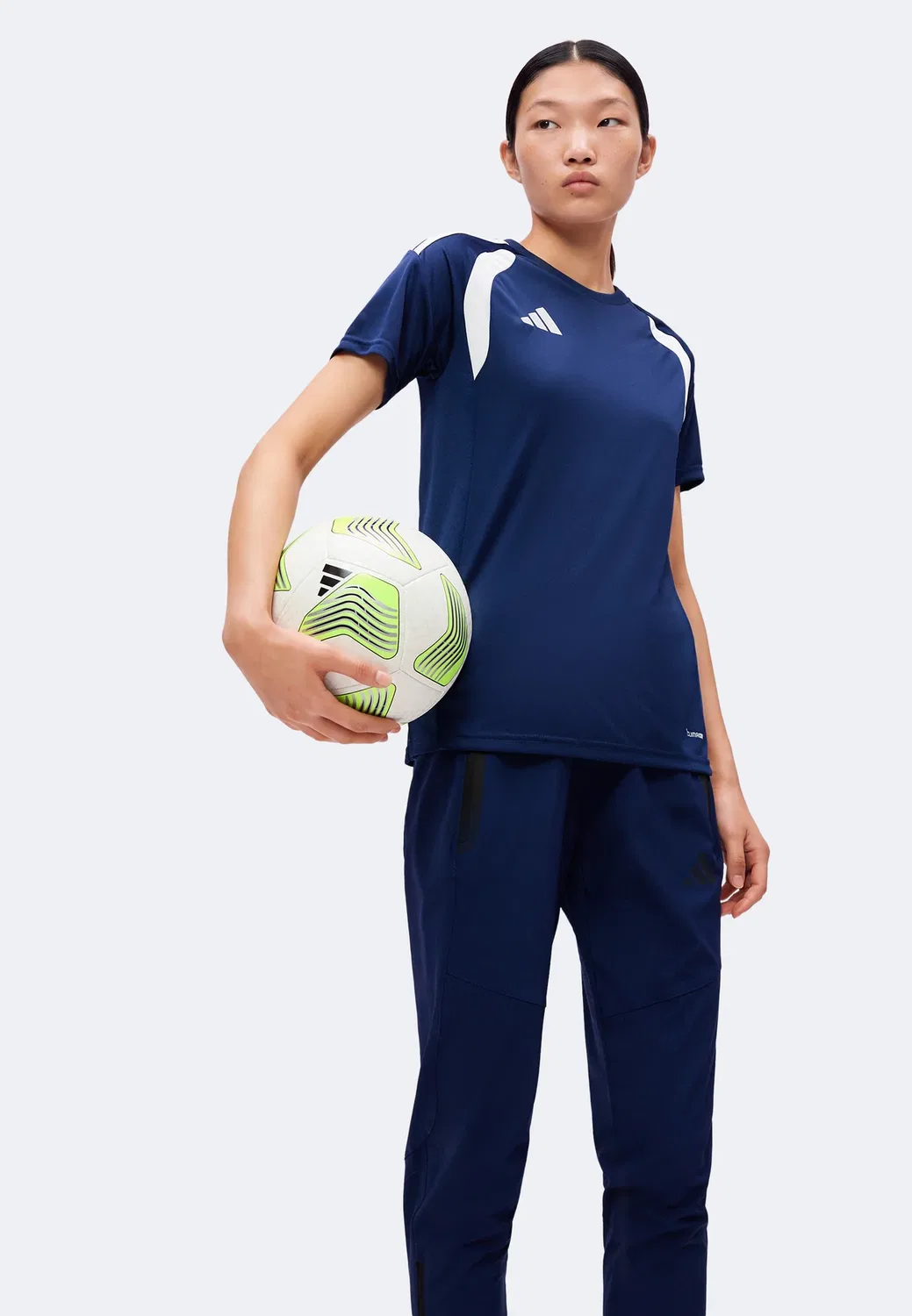 Брюки для путешествий Tiro - спортивные штаны Adidas Performance, Team Navy Blue 2/Black — фото 4