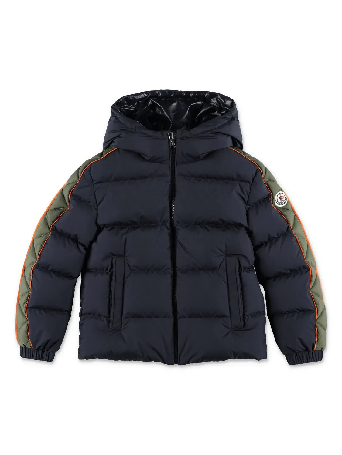 Куртка Benton стеганая синяя Moncler, синий