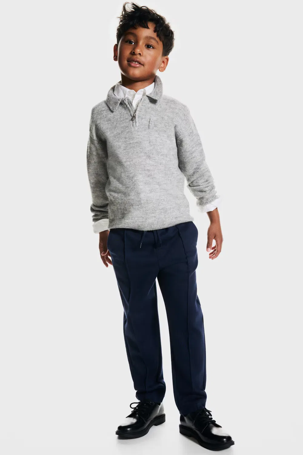 Спортивные брюки с тонкой полоской H&M, Dunkelblau