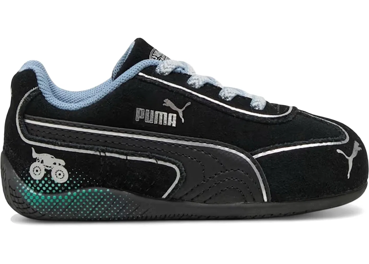Детские кроссовки Lifestyle Puma Speedcat Puma Black/Tropical Blue