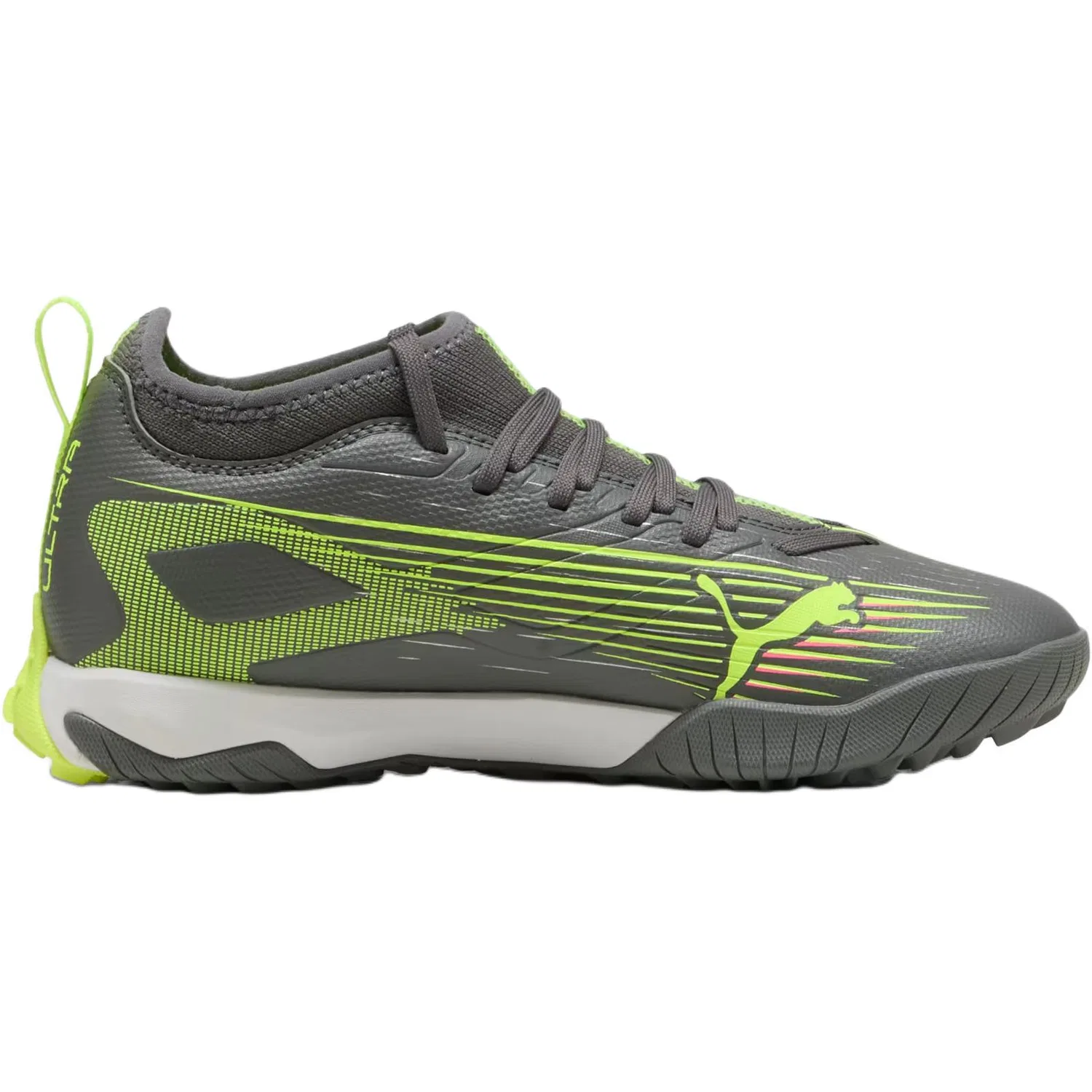 Детские футбольные кроссовки с защитой от истирания PUMA Ultra 5 Match, Dark Gray — фото 3