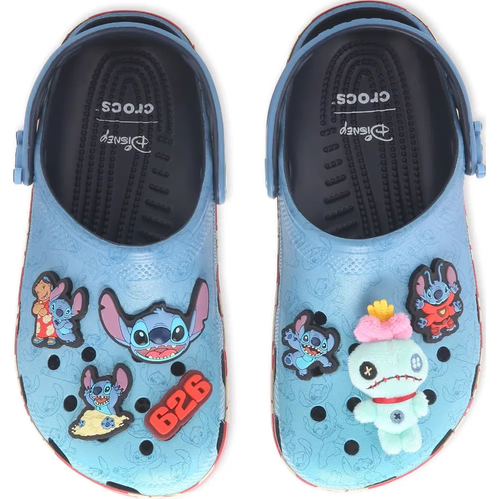 Классические сабо Stitch для детей Crocs, Blue Stitch — фото 2