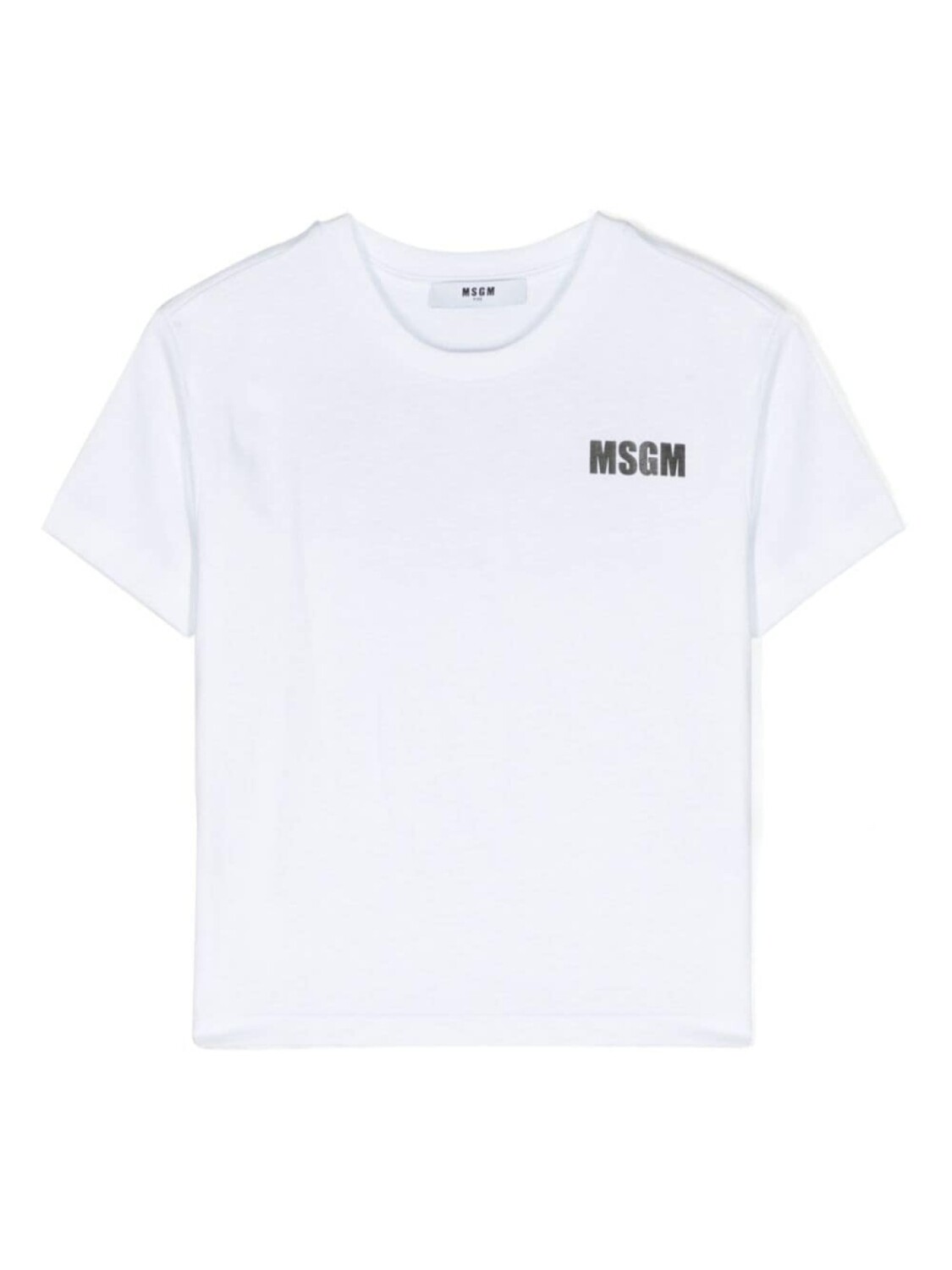 

MSGM Kids футболка с логотипом, белый
