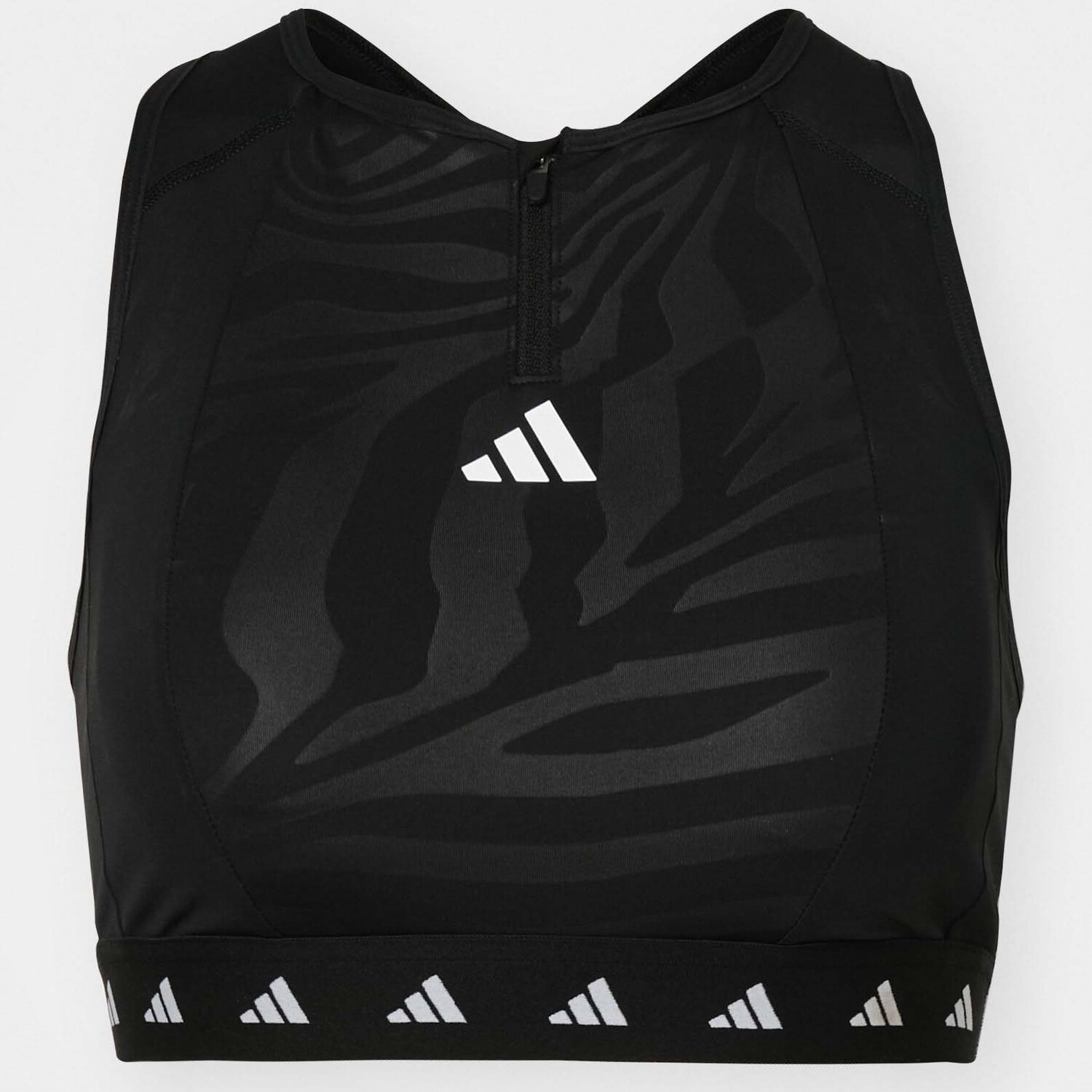 

Топ Adidas Performance Medium Support Sports, черный