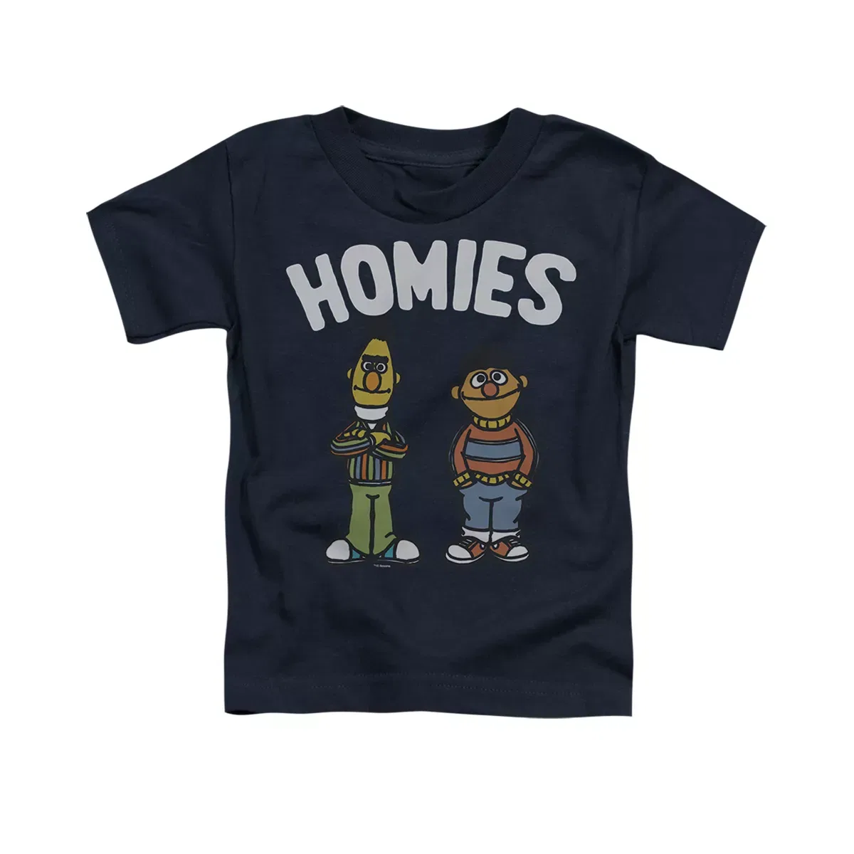 Детская футболка с принтом Sesame Street The Bff T-Shirt, Sesame Street, Navy