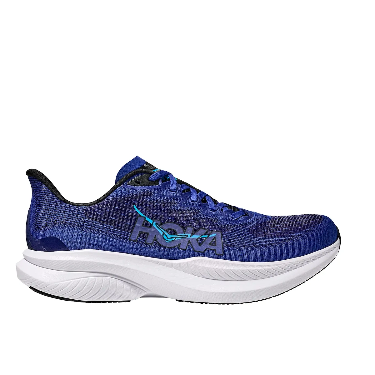 

Беговые кроссовки Mach 6 для мужчин Hoka, черный/синий