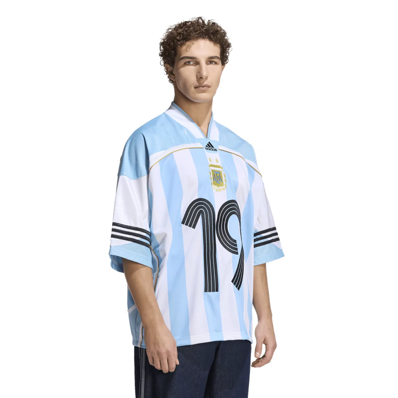 Футболка мужская Argentina World Cup '26 H Jersey Adidas, синий/белый