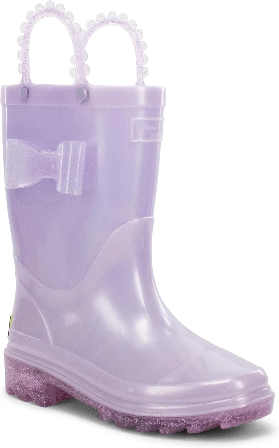 Детские сапоги дождевые светящиеся с принтом Western Chief, Pearlized Lavender — фото 2