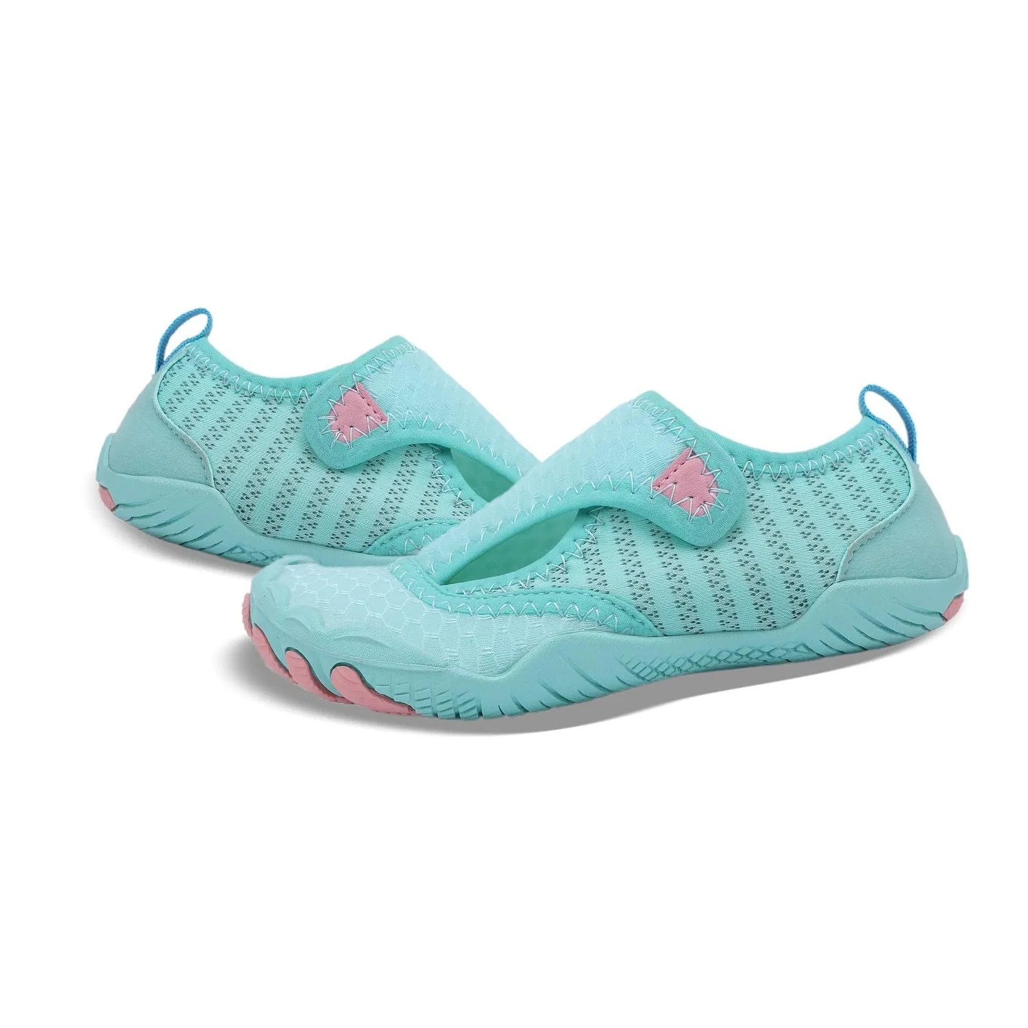 Детские кроссовки с принтом Barefoot Bambino, Mint Green Lkrseef