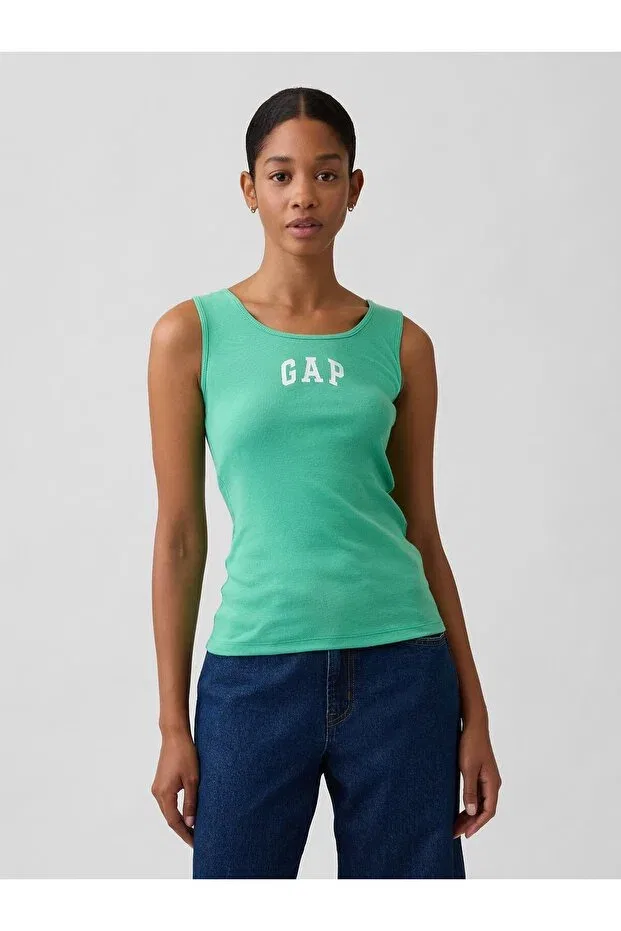 Женский топ без рукавов Gap, Light Green-039