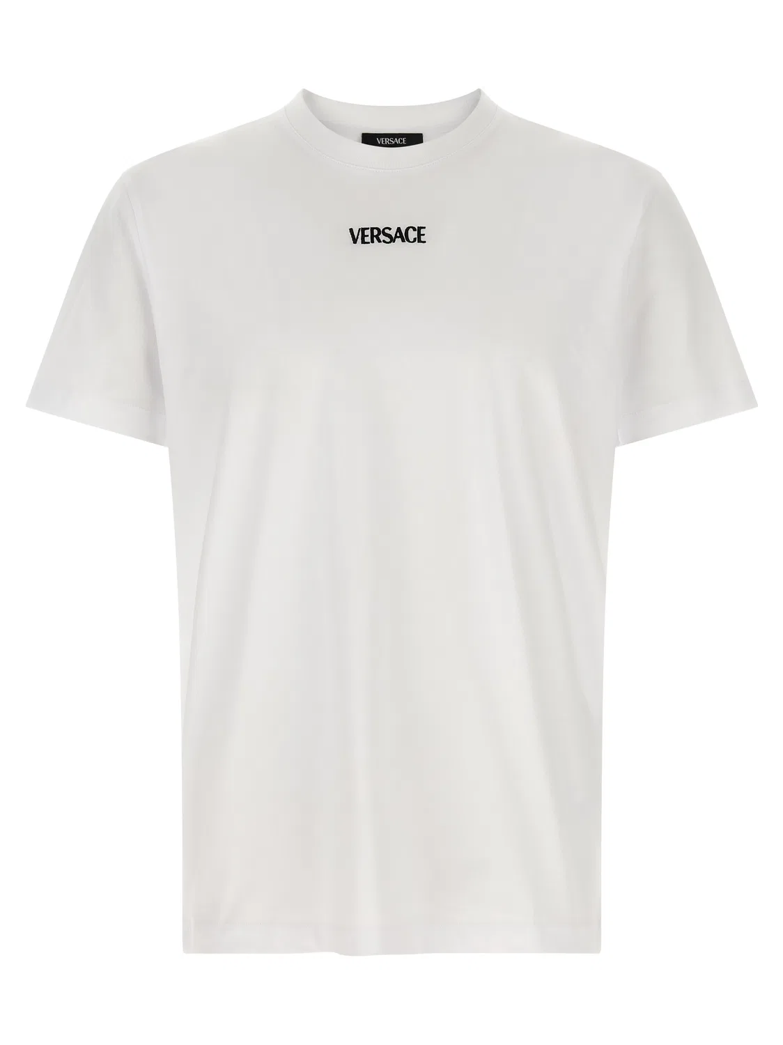 Мужская футболка с вышивкой логотипа Versace, White