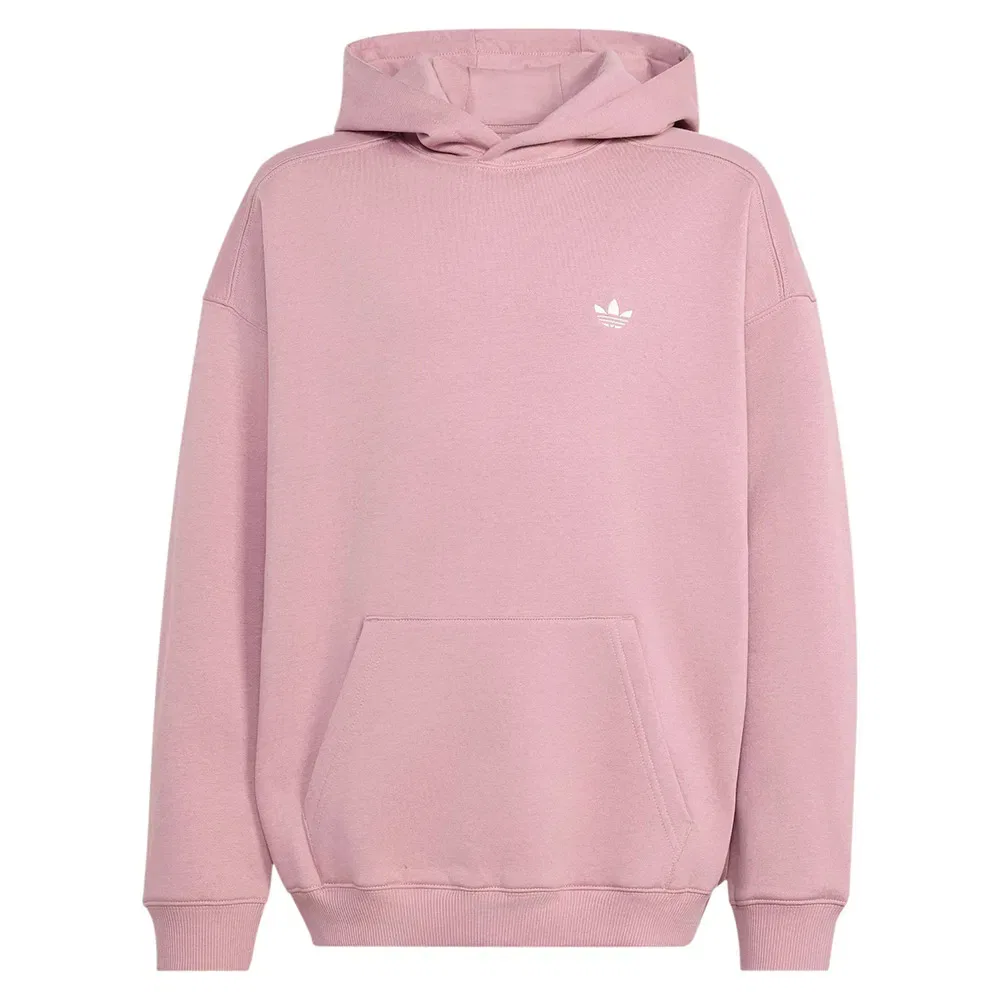 Детское худи оверсайз с принтом Adidas Originals, Pink — фото 3