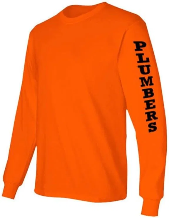 Футболка с длинным рукавом Plumber, Orange