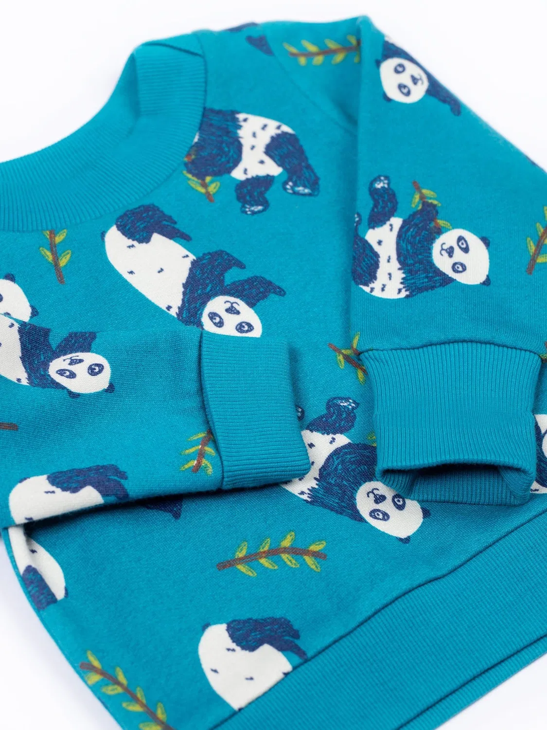 Джемпер с принтом Frugi, синий — фото 2