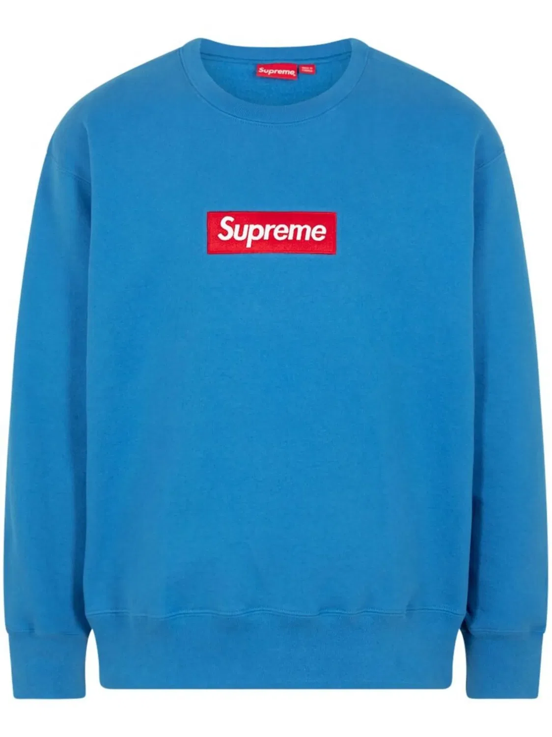 Supreme Свитшот Box Logo, синий