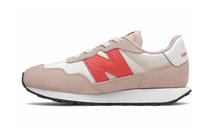 Детские кроссовки для девочек с замшевым верхом New Balance 237, Oyster Pink
