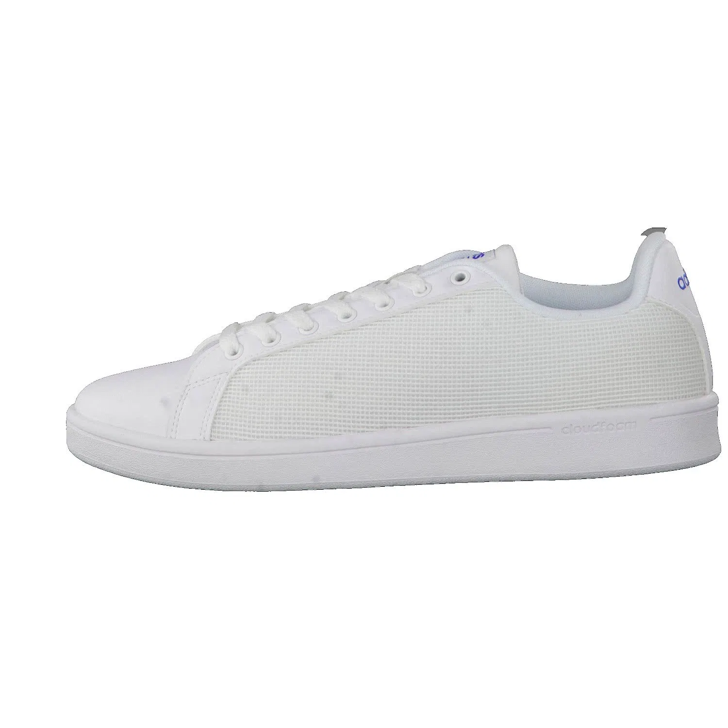 Детские кроссовки для мальчиков с липучками Superstar El I Gymnastics Shoe Adidas, White Ftwwht Ftwwht Blue — фото 2