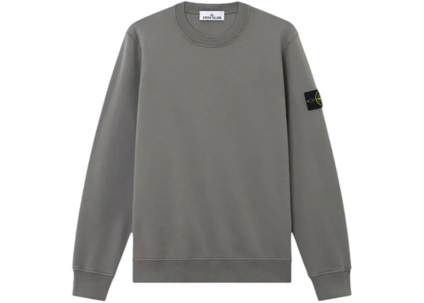 Мужской свитшот с круглым вырезом Stone Island, Cement