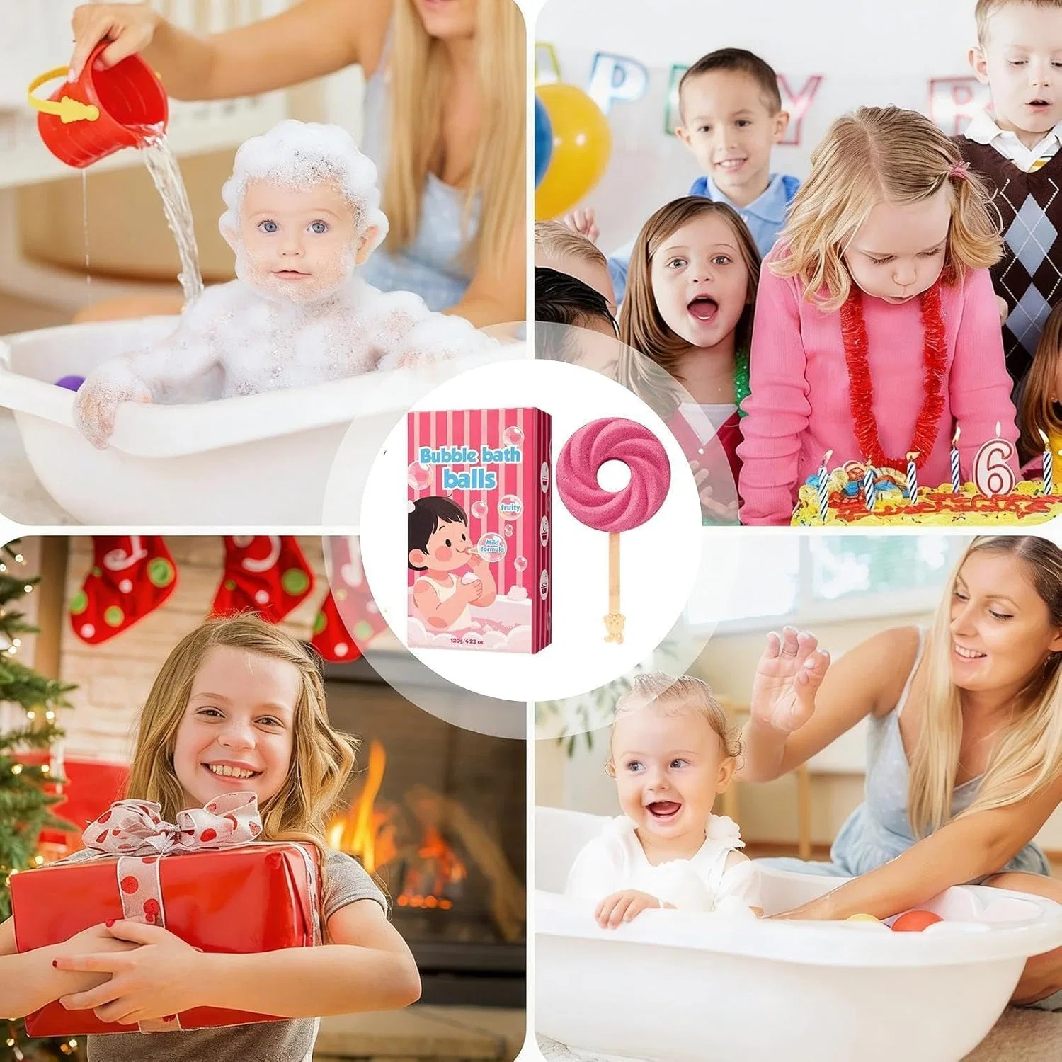 Бомбочка для ванны Lollipop, Generisch, Fruchtig — фото 4