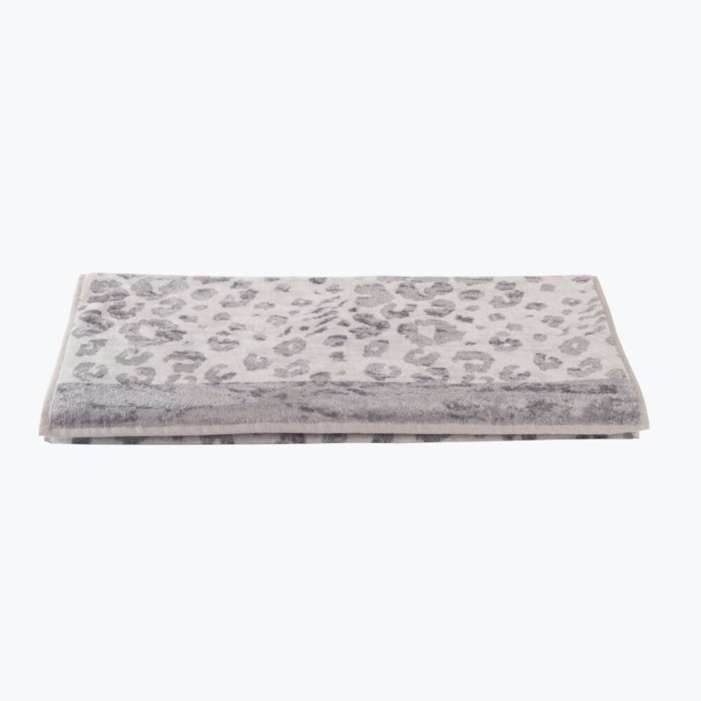

Комплект полотенец Mirabello Carrara Lucca Silver, 2 предмета, серый