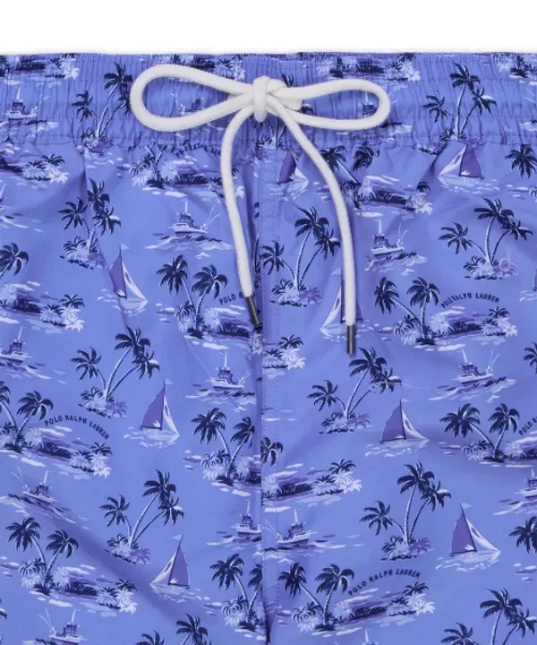 Плавки классические, Traveler, Polo Ralph Lauren, синие — фото 3