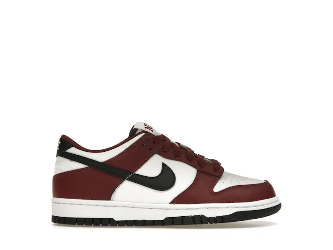 Детские кроссовки для повседневной носки Nike Dunk Low Nike, Dark Team Red/Black/Summit White/White