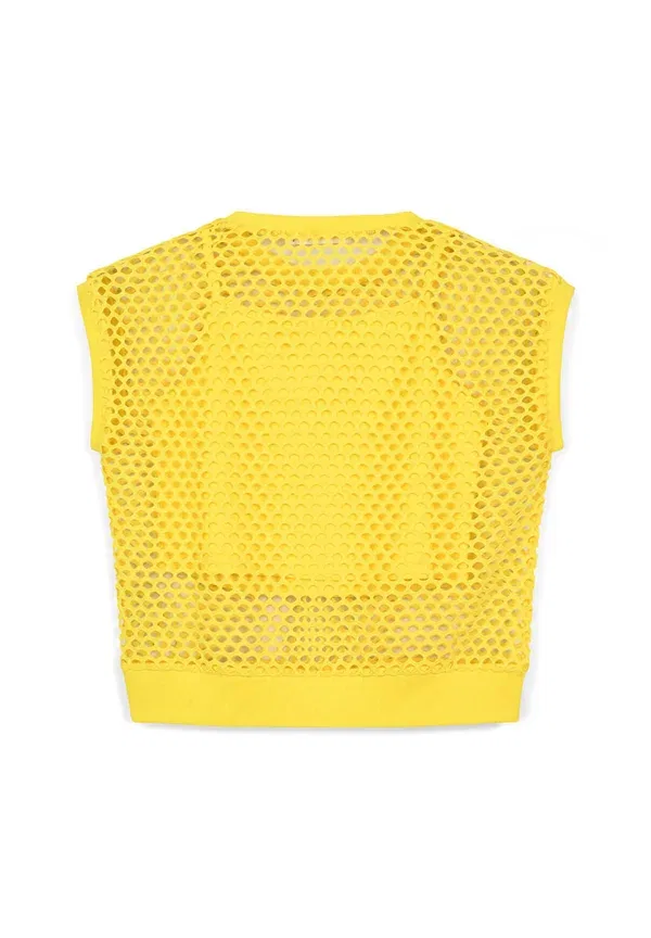Футболка дышащая Print t-shirt Terranova, Yellow, желтый — фото 2