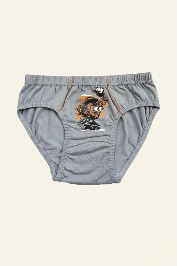 Детский комплект трусов для мальчиков хлопковый 5-Piece baby boy underwear set Tutku, Multicolor — фото 4