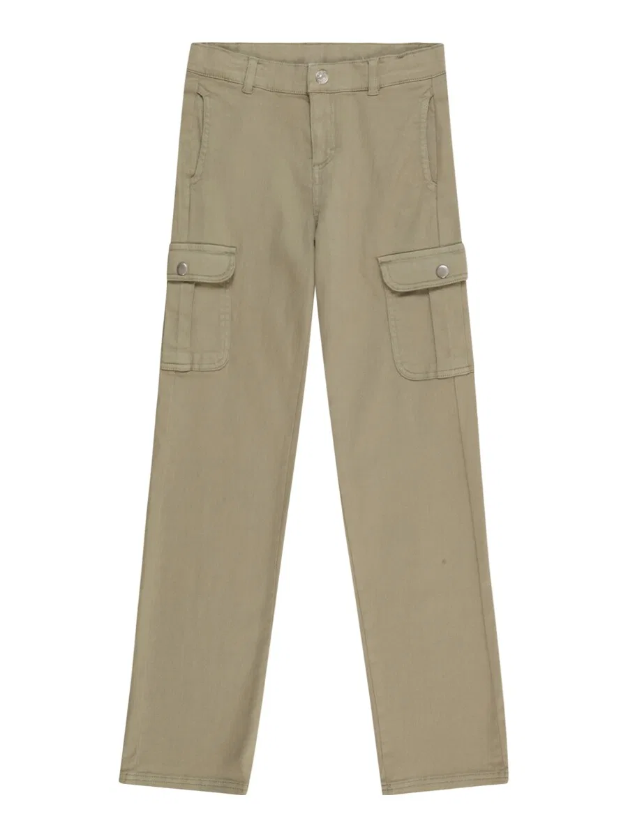 Брюки ONLY GIRLS Regular Pants 'Rory Fia' оливкового цвета