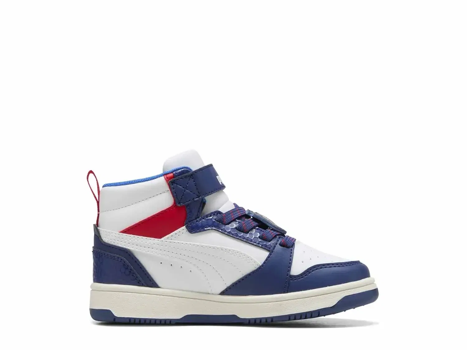 Кроссовки Rebound v6 Mid x Paw Patrol, PUMA, белый — фото 2
