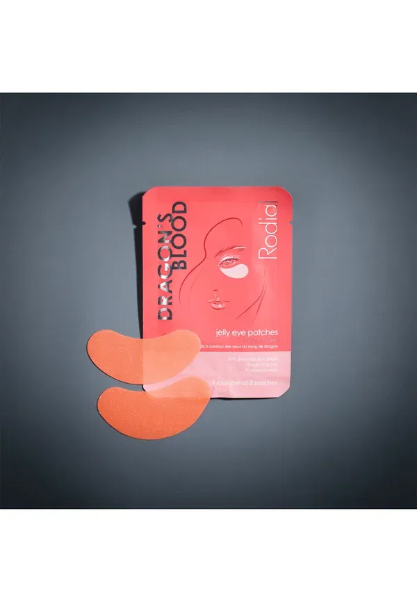 Патчи для глаз с драконьей кровью, антивозрастные, Dragons Blood Jelly Eye Patches Box, Rodial 12 г — фото 4