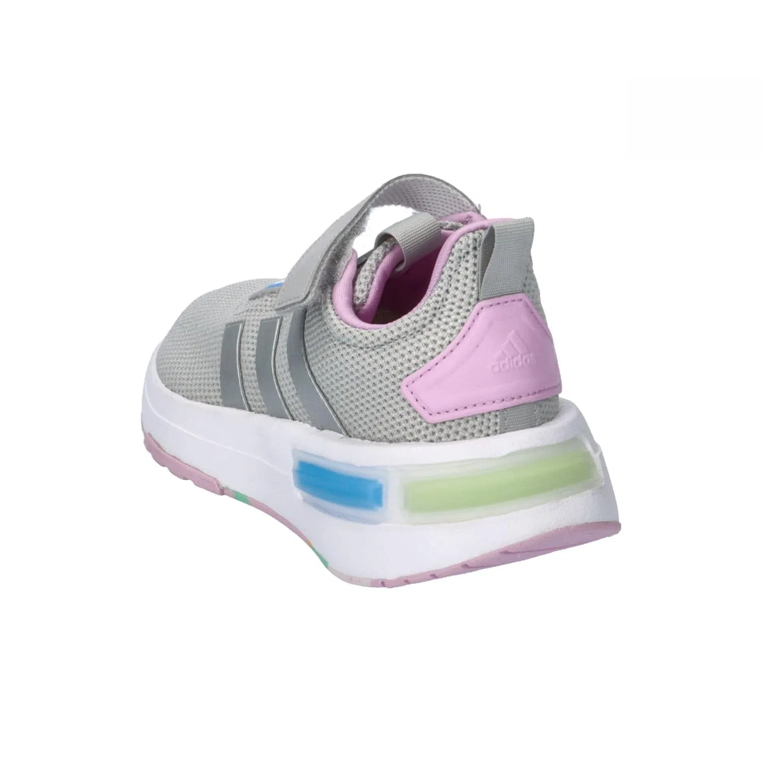Детские кроссовки для мальчиков с сетчатым верхом Racer Tr23 Adidas, Grey Two Silver Met Lilac — фото 4