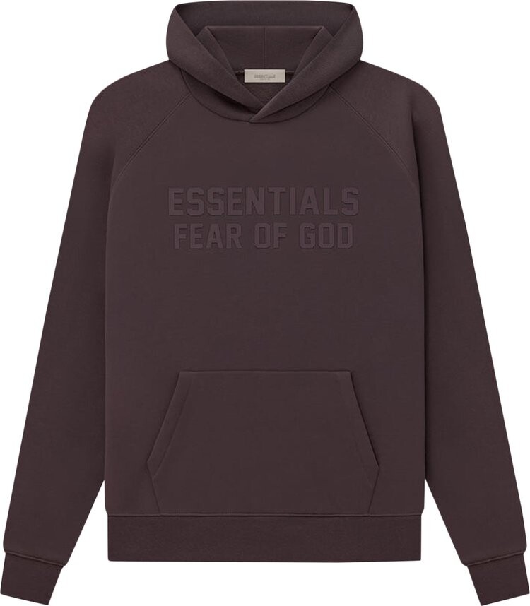 

Худи Fear of God Essentials Hoodie 'Plum', коричневый