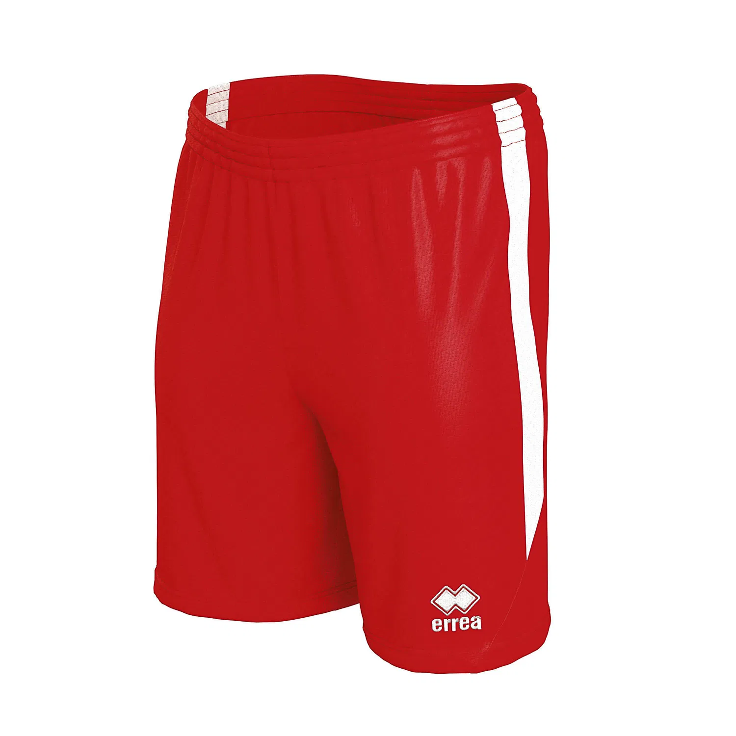 Детские шорты с боковыми полосами Ti-Mothy Panta Jr Errea, Rot Weiss