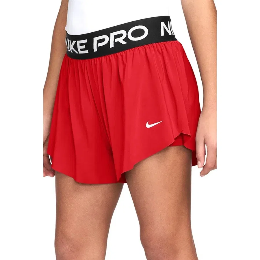 Шорты спортивные с леггинсами Nike Pro Dri-FIT 2in1, Красный — фото 4