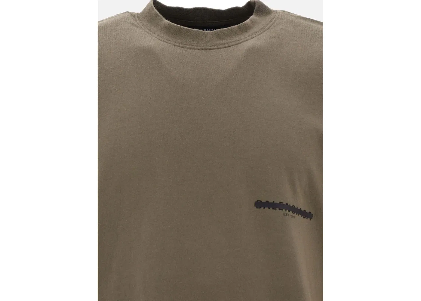 Мужская футболка с принтом T-Shirt Balenciaga, Green — фото 3