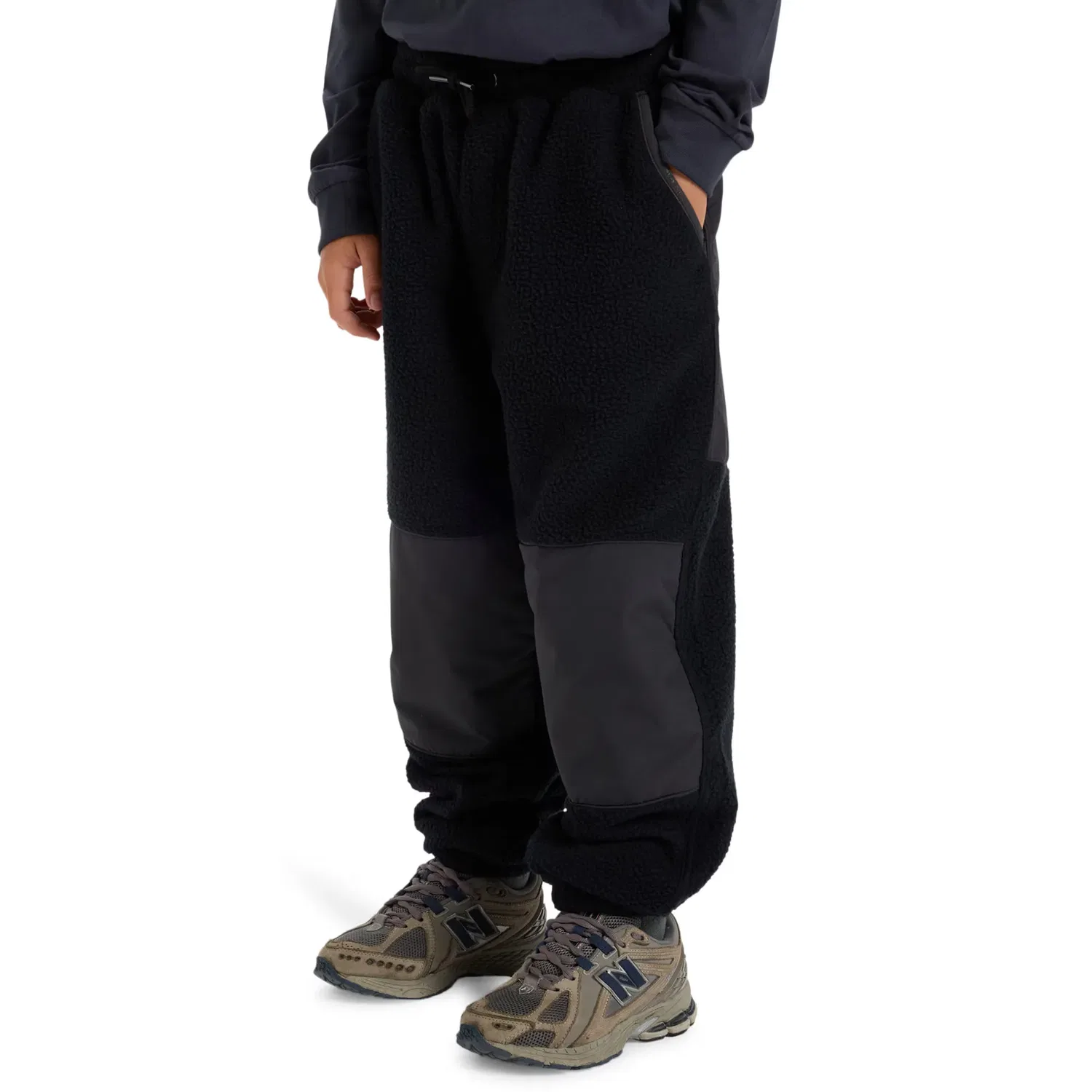 Детские спортивные штаны для мальчиков из флиса Back To S School Pt Quiksilver, Negro