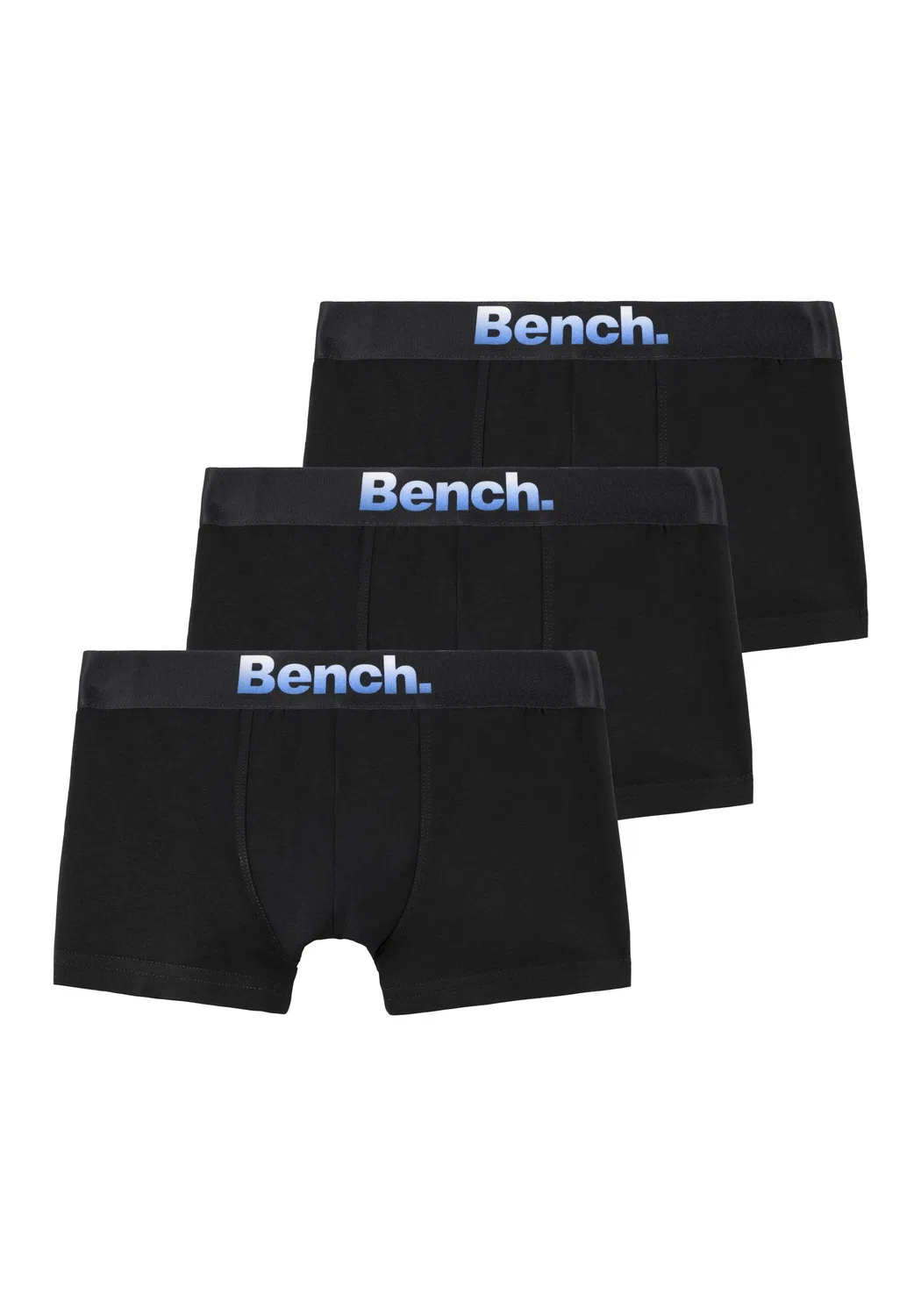 Детские боксеры с принтом Bench, Цвет: Schwarz