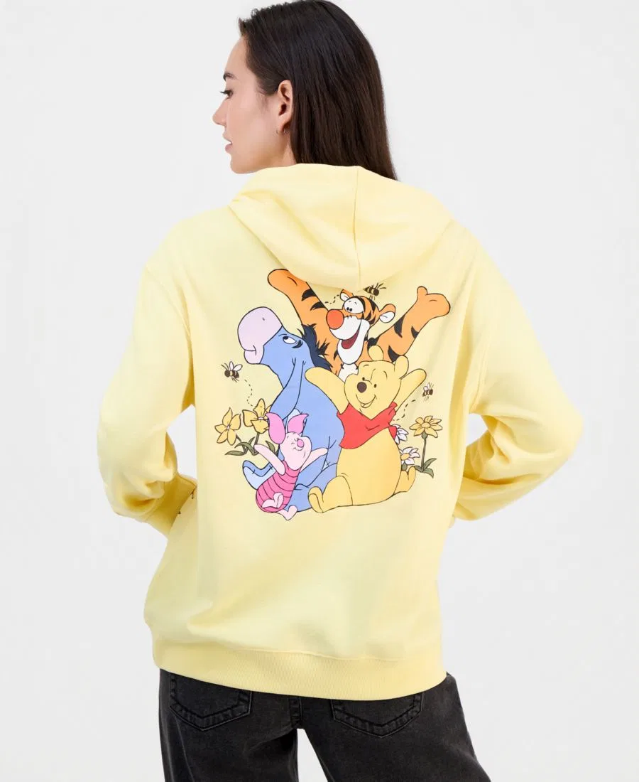 Худи с принтом Winnie the Pooh Disney, Double Cream — фото 3