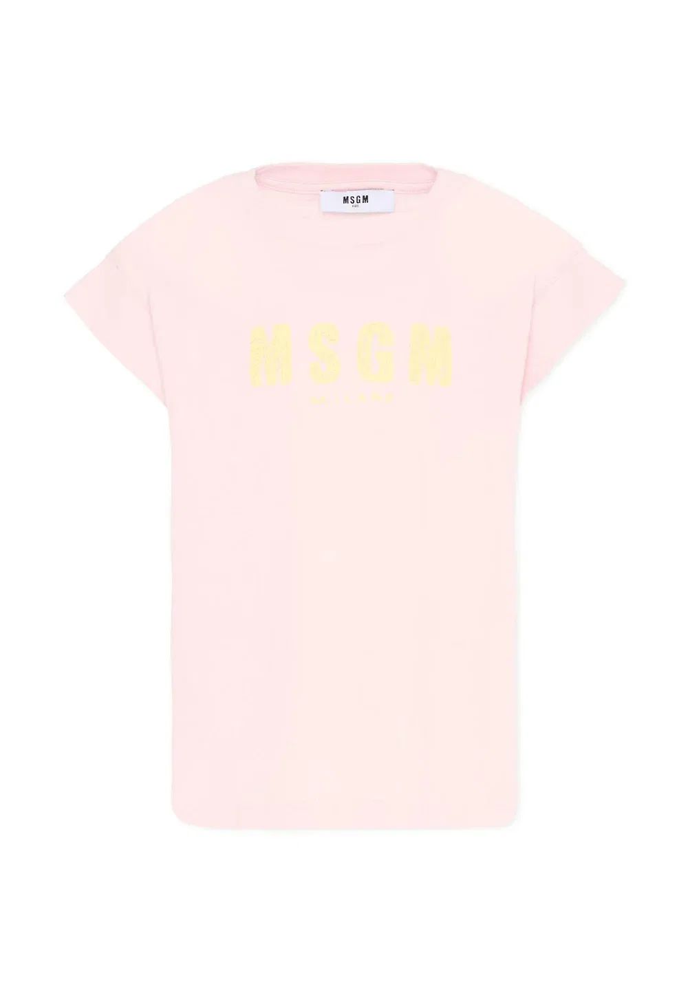 Футболка с принтом Msgm, Pink